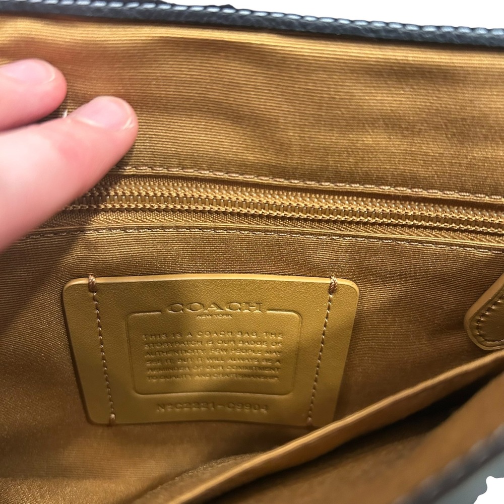 Coach Thompson Small Map Bag In Signature Jacquard With Stripes Messenger - Picture 3 of 8